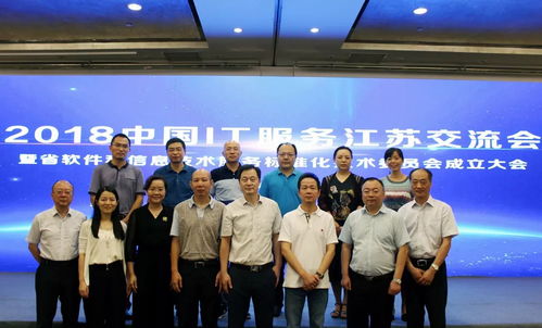 2018中國(guó)IT服務(wù)江蘇交流會(huì)與省軟件和信息技術(shù)服務(wù)標(biāo)準(zhǔn)化技術(shù)委員會(huì)成立大會(huì)在南京成功召開